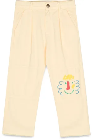 Bobo Choses Happy mask chino pants