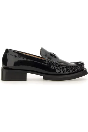 Ganni "butterfly" logo loafer
