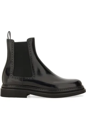 Dolce & Gabbana Brushed leather boot