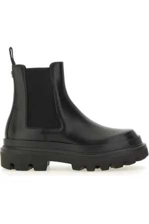 Dolce & Gabbana Brushed leather boot