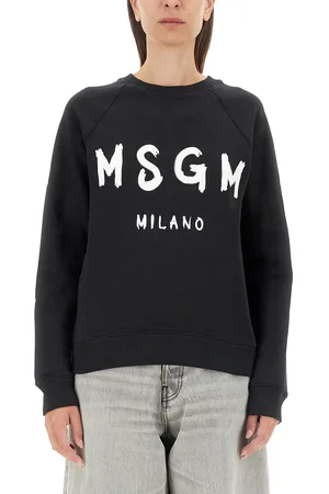 Msgm Sweatshirt with brushed logo print