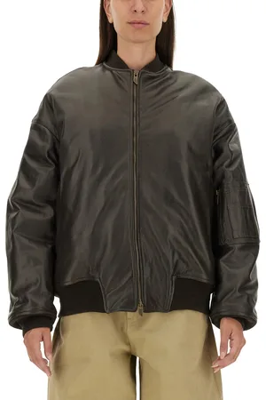 SALVATORE SANTORO Leather bomber jacket