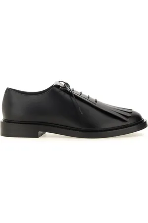 Max Mara Leather derby.