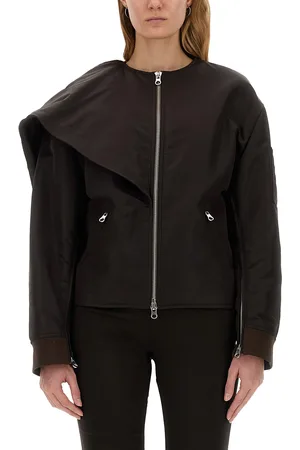 Courrèges Bow neck bomber jacket