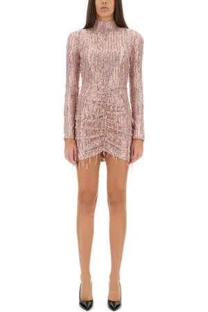 ROTATE Mini dress with bangs