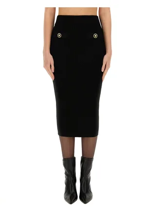 Balmain Knitted midi skirt