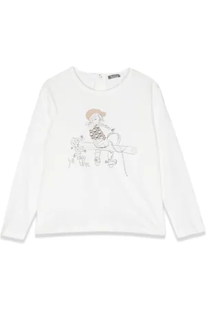 Il gufo Ml print t-shirt