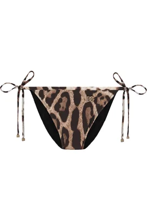 Dolce & Gabbana Animal print bikini briefs
