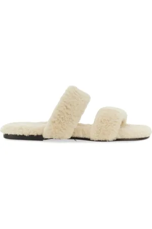 Saint Laurent Shearling sandal