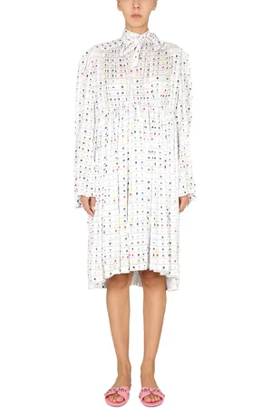 Balenciaga "paper crush floral" dress
