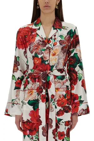 Dolce & Gabbana Rose print pajama shirt