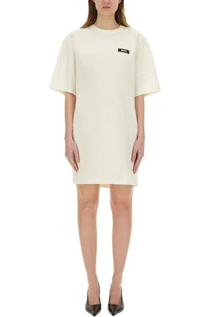 Msgm Short dress with logo