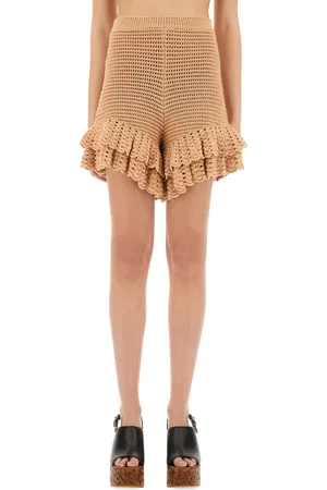 Chloé Crochet knit mini shorts