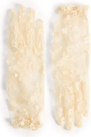 VALENTINO GARAVANI Gloves with ruffles