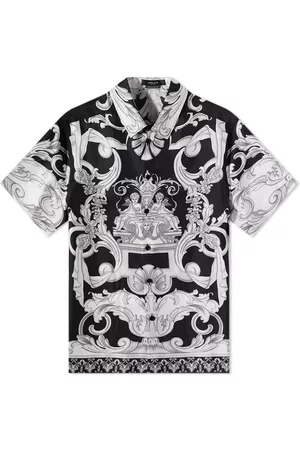 VERSACE Men's Baroque All Over Vacation Shirt in , Size | END. Clothing