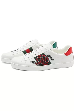 Gucci Men Sneakers - Men's New Ace GRG Snake Sneakers in , Size | END. Clothing