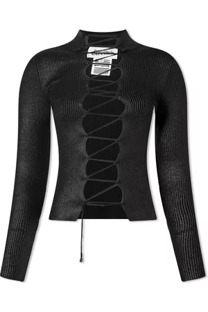 Jean Paul Gaultier Men High Necks - Women's High Neck Lurex Knit in , Size | END. Clothing