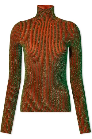 Jean Paul Gaultier Men High Necks - Women's High Neck Lurex Knit Top in , Size | END. Clothing