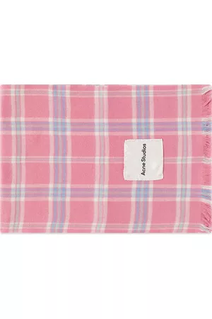 Acne Studios Men Winter Scarves - Men's Veken Cashmere Check Scarf in | END. Clothing