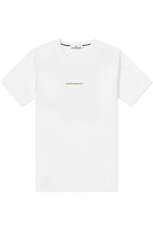 Stone Island Men T-Shirts - Men's Micro Graphics One T-Shirt in , Size | END. Clothing