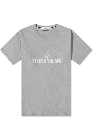 Stone Island Men T-Shirts - Men's Stitches Logo Sleeve T-Shirt in , Size | END. Clothing