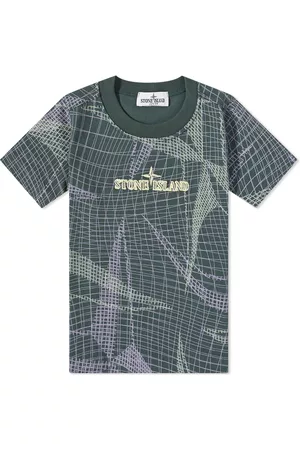 Stone Island Men T-Shirts - Net Graphic Logo T-Shirt in , Size | END. Clothing
