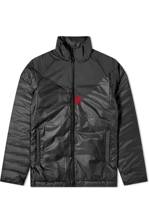 Black Farbaute cotton padded jacket, Klättermusen