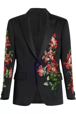 Etro Tailored Floral Embroidery Jacket
