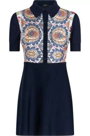 Etro Women Knit & Sweater Dresses - Knitted Polo Dress