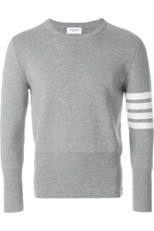 Thom Browne 4-Bar Milano Stitch Pullover