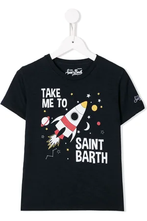 MC2 Saint Barth Kids duck-print short-sleeved T-shirt - Farfetch