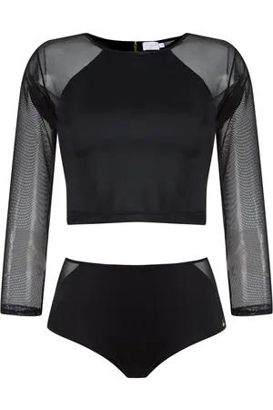 Brigitte Cropped top and hot pants set