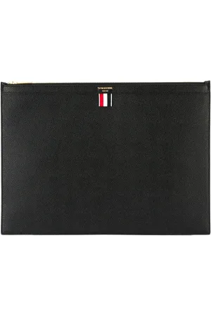 Thom Browne Large zipper laptop holder