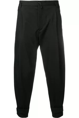 Dolce & Gabbana Men Formal Pants - Side-stripe tailored trousers - Black