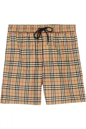 Burberry Vintage Check print swim shorts - Neutrals