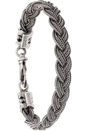 EMANUELE BICOCCHI Woven chain bracelet - Metallic
