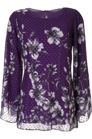 Bambah Women Blouses - Floral Bridget tunic - Purple