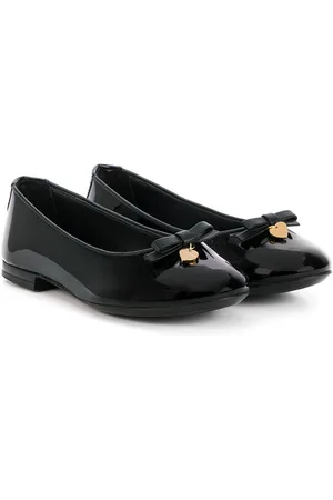 Dolce & Gabbana Logo-charm ballerina shoes