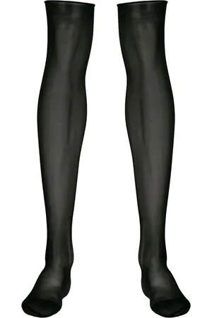 MAISON CLOSE Sheer knee length stockings