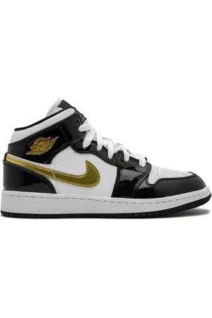 Jordan Air Jordan 1 Mid SE " Gold Patent Leather" sneakers