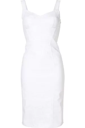 Dolce & Gabbana Corset bustier dress - White