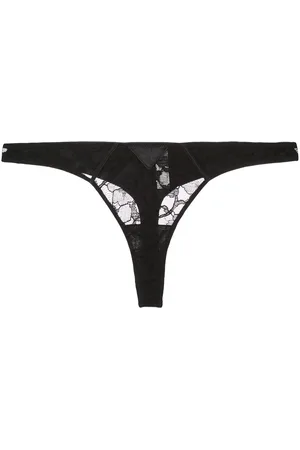 FLEUR DU MAL Magnolia Lace thong