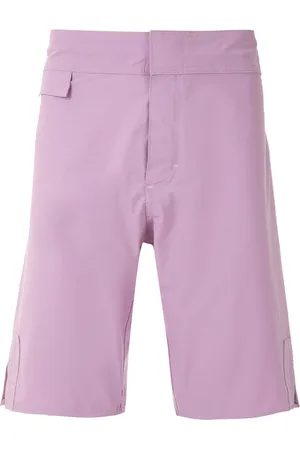 AMIR SLAMA Plain swim shorts