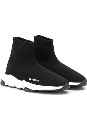 Balenciaga Boys Sock Sneakers - Speed sock sneakers - Black