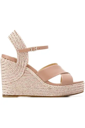 Jimmy Choo Dellena 100mm wedge sandals