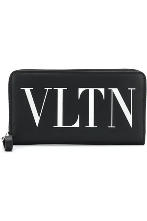 Valentino Garavani Outlet: Valentino VLTN bag in leather - Black