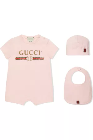 Gucci Bodysuits & All-In-Ones - Logo-print gift set - Pink