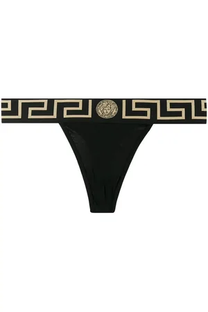 Versace La Vacanza G-String Thong - Black