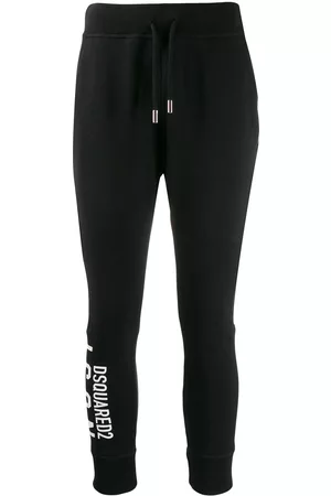 Dsquared2 Women Sweatpants - ICON logo track pants - Black