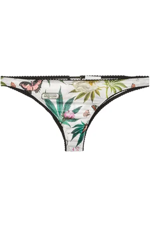 FLEUR DU MAL Botanical cheeky briefs